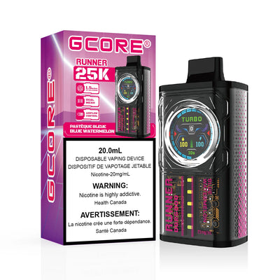 Gcore Runner DG25k Disposable Vape Kit 20ml/20mg