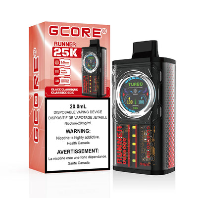 Gcore Runner DG25k Disposable Vape Kit 20ml/20mg