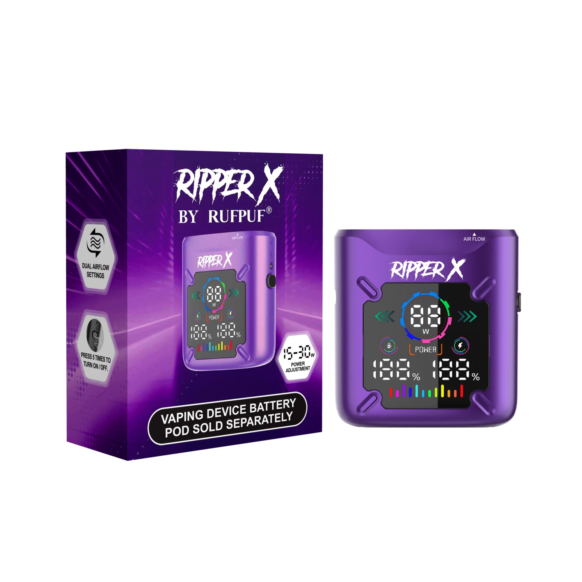 G-Core Ripper X Ultra Battery 1000 mAh/Liquid Indicators