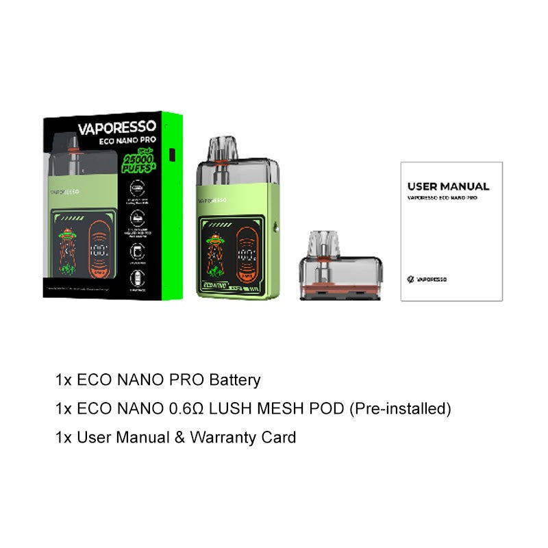 Vaporesso Eco Nano PRO Open Pod Kit 6mL