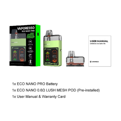 Vaporesso Eco Nano PRO Open Pod Kit 6mL