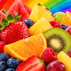 Fruity Raindrops