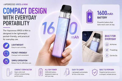 VAPORESSO XROS 6 MINI POD KIT