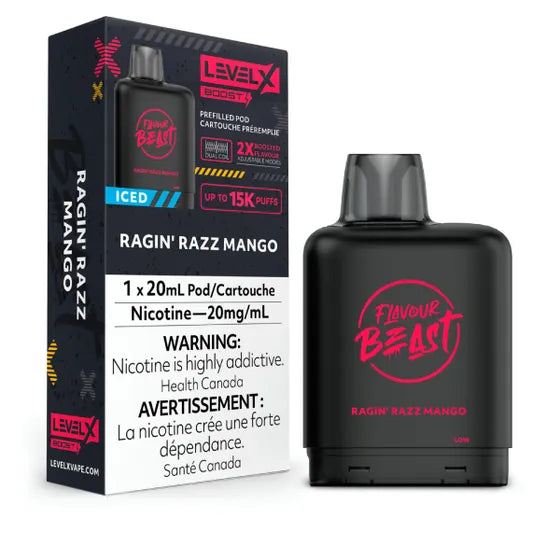Level X Flavour Beast Boost Pod 25K/20mg/20mL
