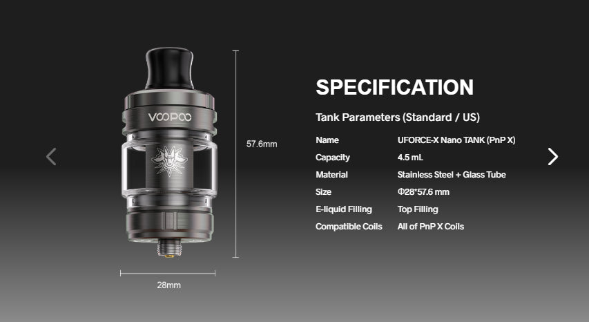 VOOPOO UFORCE-X TANK