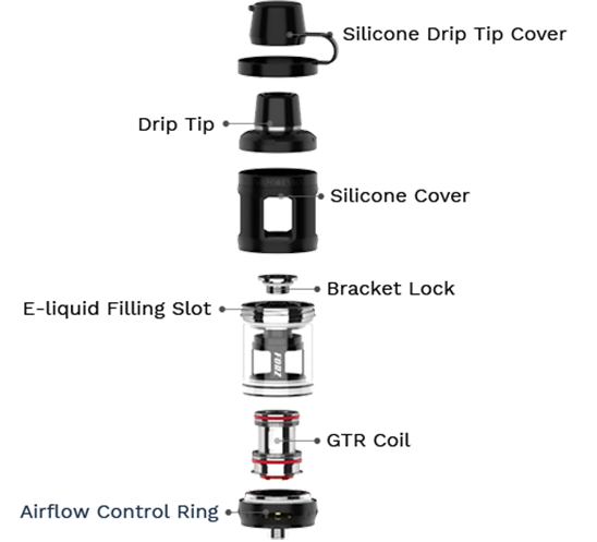 Vaporesso Forz TX80 80W Kit with Forz Tank 25 4.5 mL