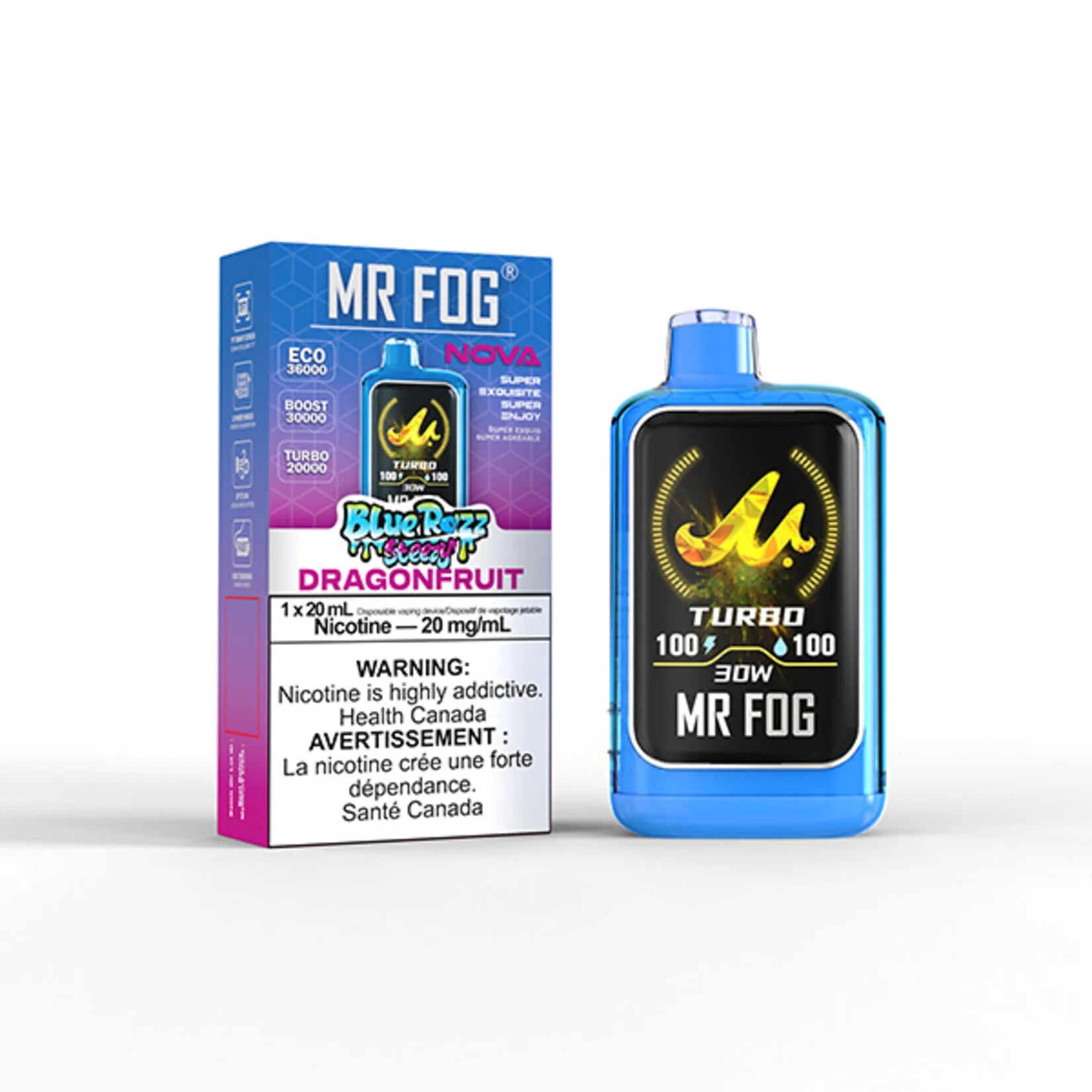 MR FOG NOVA STEEZY EDITION 36k/20mg/20ml