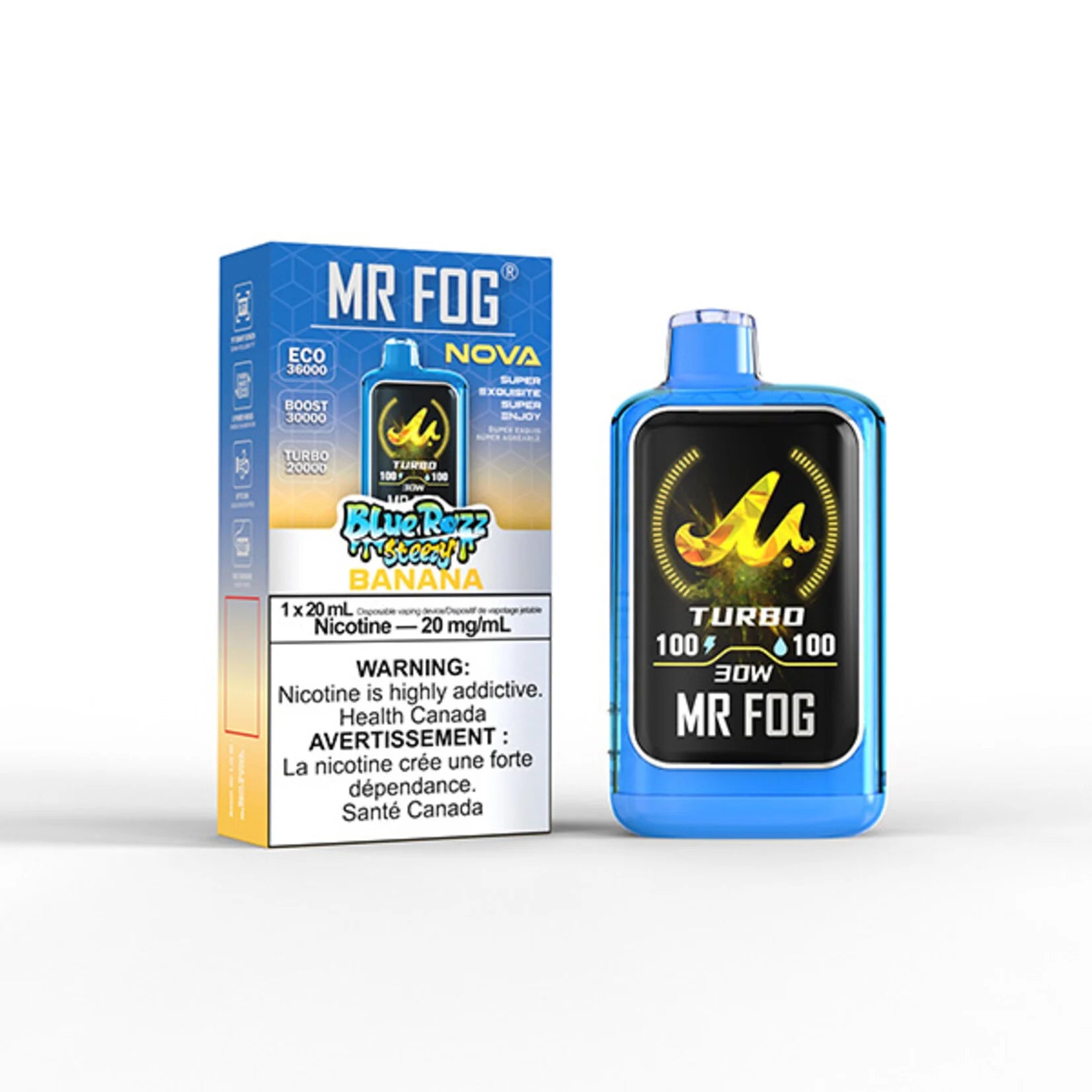 MR FOG NOVA STEEZY EDITION 36k/20mg/20ml