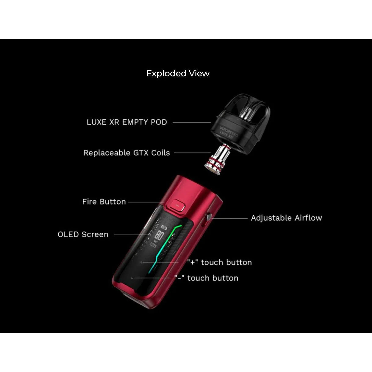 Vaporesso LUXE XR MAX 80W Pod Kit