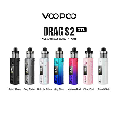 Voopoo Drag S2 Mod Pod Kit 60W 5mL