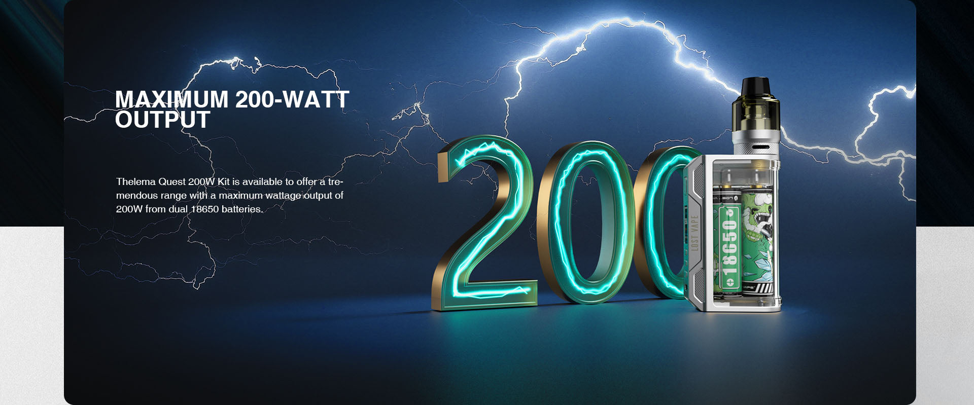 Lost Vape Thelema Quest Box Mod 200W