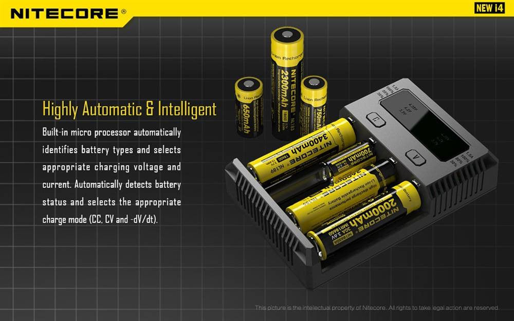 Nitecore I4 Intellicharger Charger