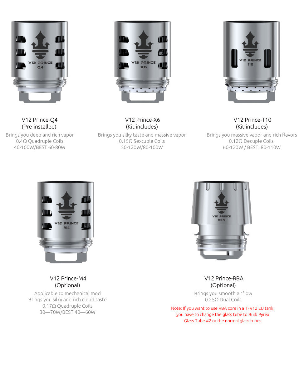 SMOK TFV12 Prince Replacement Coil