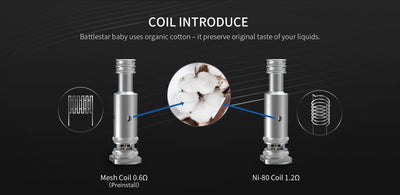 Smoant Battlestar Baby Coil